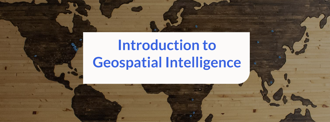 Course: Geospatial Intelligence Training / Cours en Intelligence ...
